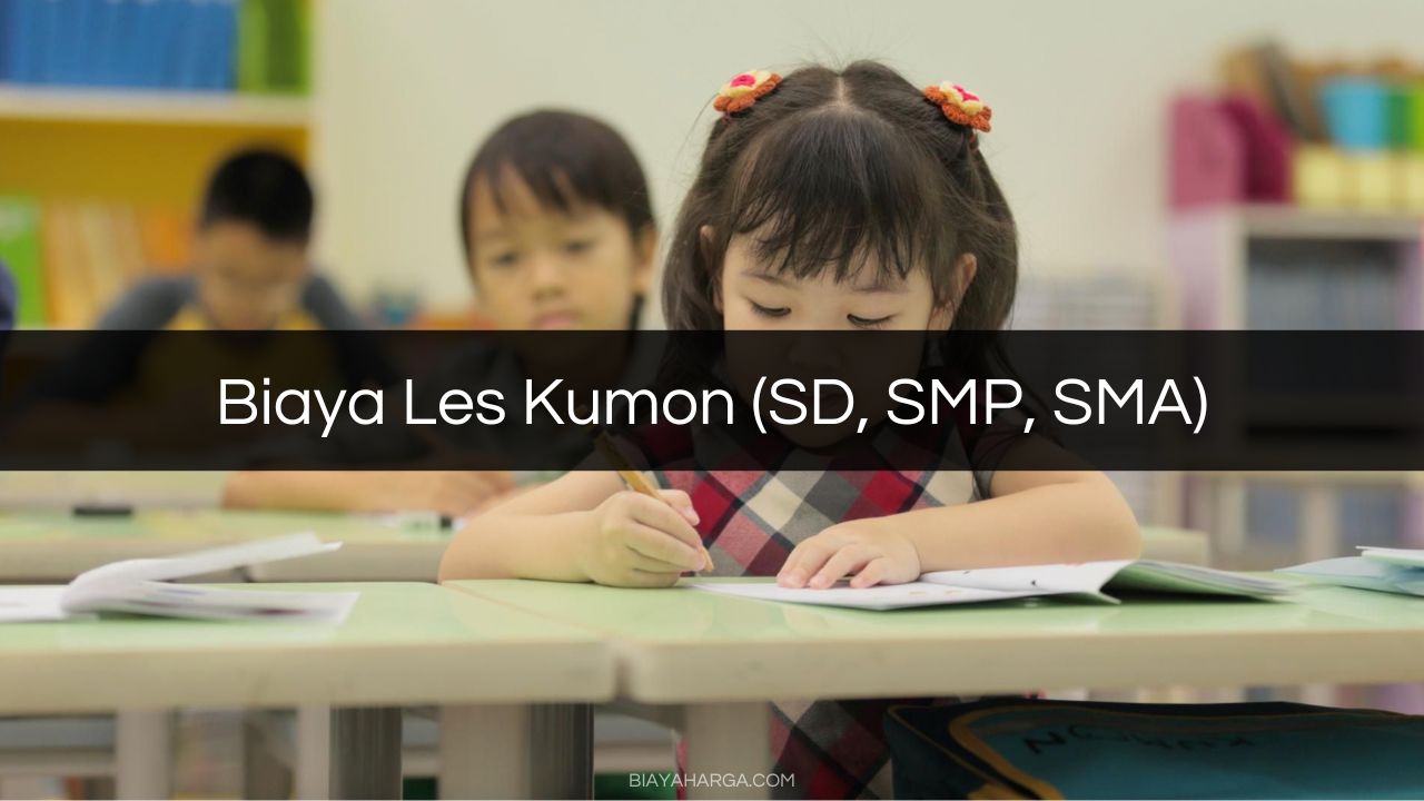 Biaya Les Kumon (SD, SMP, SMA)