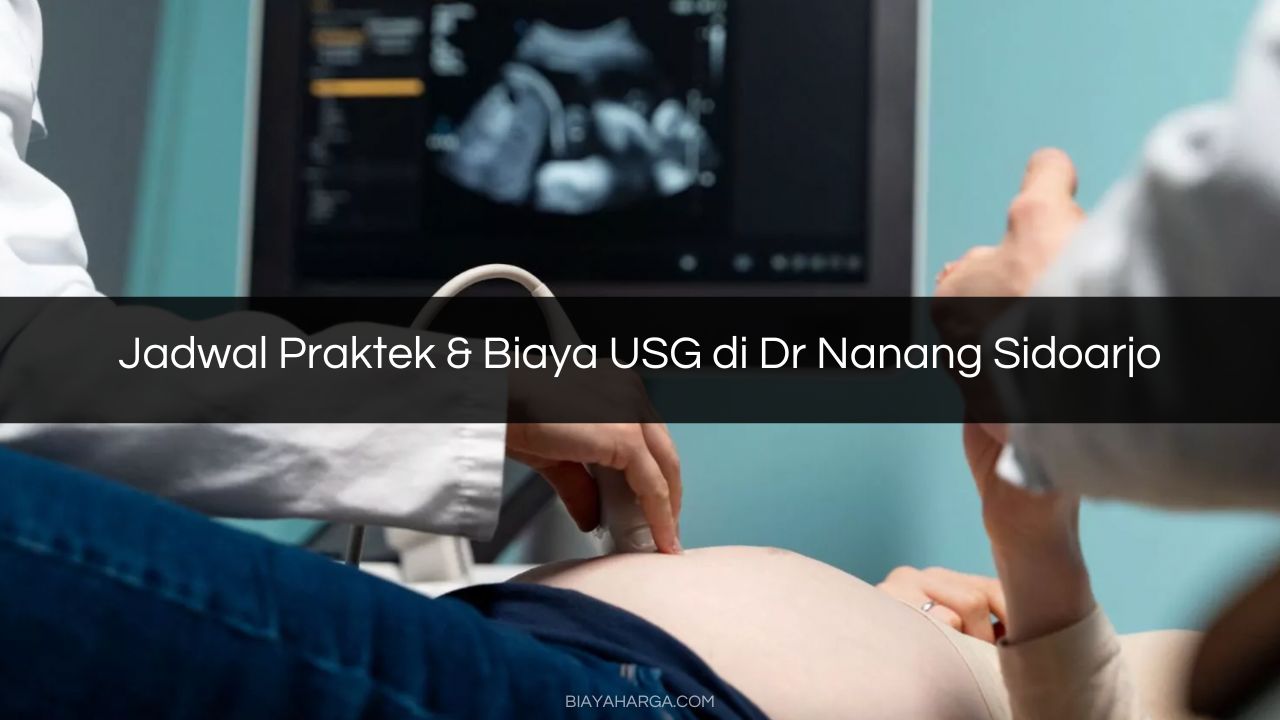 Jadwal Praktek & Biaya USG di Dr Nanang Sidoarjo